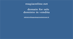 Desktop Screenshot of magiaonline.net